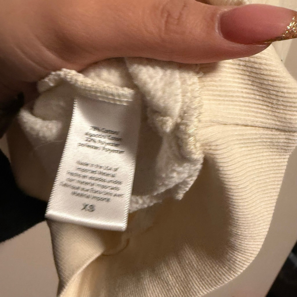 Beyond Yoga Recharge 1/4 Zip Pullover Sweater in Cream- Size XS - Picture 9 of 9